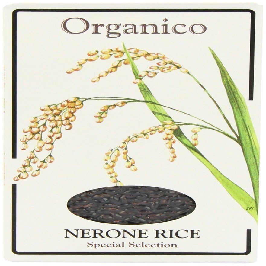Organico Organic Nerone (Black) Wholegrain Rice 500g (Pack of 2)