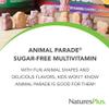 NaturesPlus Animal Parade Sugar-Free Children's Multivitamin - Assorted Cherry, Grape & Orange Flavors - Pack of 2, 90 Chewable Tablets - 90 Total Servings view 3