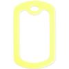 Custom 2 Pack - Penicillin Allergy Medical Alert ID Necklaces with Pink Hot Custom Tags, Yellow Silencers, and 30'' USA Chains view 4