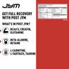 JYM Supplement Science Post JYM Active Matrix Rainbow Sherbet Amino Recovery Powder Pure Creatine HCL, BCAAs, Glutamine, Carnitine, Betaine, Taurine for Strength, Repair, Performance 30 Servings view 2