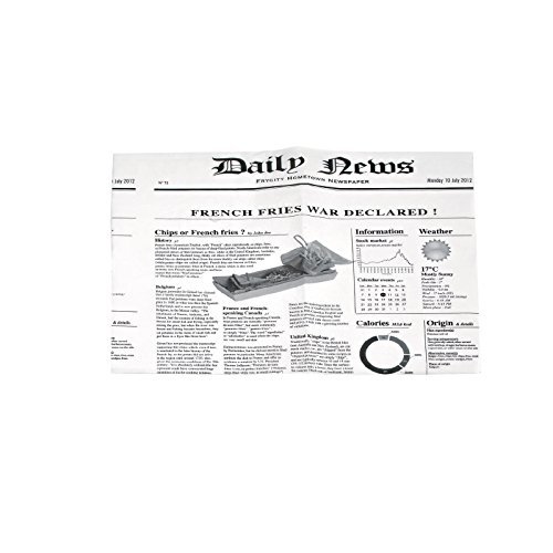 Packnwood 2CHPAPNEWSBL 10.6 x 13.8 in. Newspaper Print Paper, White