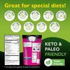 SKINNY PASTA Angel Hair - Healthy Konjac Shirataki Noodles, Low Carb Keto Pasta, Gluten Free, 6 Pack view 2