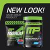Muscle Pharm Assault Pre Workout Powder for Men & Women - Packed with Beta Alanine, Caffeine, Creatine & Betaine Anhydrous - Endurance & Strength Booster 30 Servings, Blue Raspberry Flavor view 2