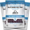 Naked Grass Fed Beef Jerky - 120 Calorie Snacks, Gourmet Healthy Low Carb, High Protein - Keto Friendly, Paleo Friendly, Soy Free & Gluten Free (3 Packs) view 1