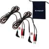2Pcs/pack Replacement Electrode Lead Wires Connect Cables Pin 2mm For TENS Electronic Therapy Machines view 1
