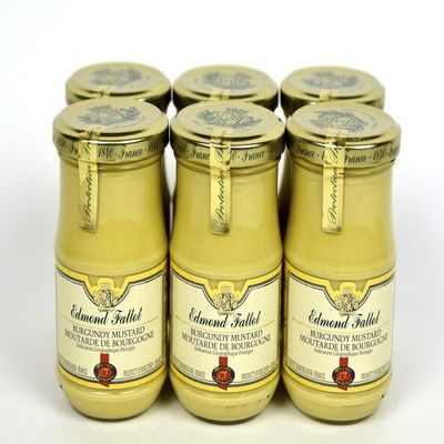 Edmond Fallot Dijon Mustard with Burgundy Wine 7.4Oz Case of 6 Units - Wholesale