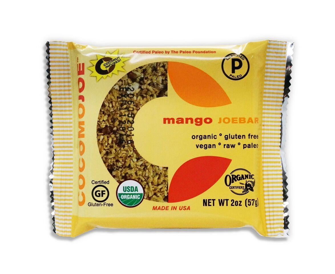 Cocomo Joe Foods Joebar, Mango, 2 Ounce (Pack of 12)