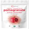 Organic Pomegranate Juice Powder, 1 Pound | 100% Natural Fruit Powder | Freeze Dried & Cold Pressed | No Sugar & Additives | Great Flavor for Drinks, Smoothie, & Beverages | Non-GMO & Vegan Friendly view 1