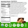 Orgain Organic Vegan Protein Bars, Peanut Butter Chocolate Chunk - 10g Plant Based Protein, Low Calorie Healthy Snacks, No Lactose or Soy Ingredients, Gluten Free, Non-GMO - 1.41 Oz (Pack of 12) view 2
