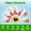 Orgain Organic Vegan Protein Bars, Peanut Butter Chocolate Chunk - 10g Plant Based Protein, Low Calorie Healthy Snacks, No Lactose or Soy Ingredients, Gluten Free, Non-GMO - 1.41 Oz (Pack of 12) view 4