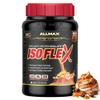 ALLMAX ISOFLEX Pure Whey Isolate Protein Powder - Gluten Free, Low Lactose, Sugar-Free - High-Protein, Clean, Keto-Friendly for Pre Post Workout Supplement for Women and Men | Caramel Macchiato, 2lb view 1