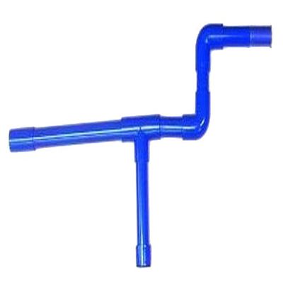 2 PIECE Bright NEON BLUE Mini Marshmallow 16 inch toy Shooter