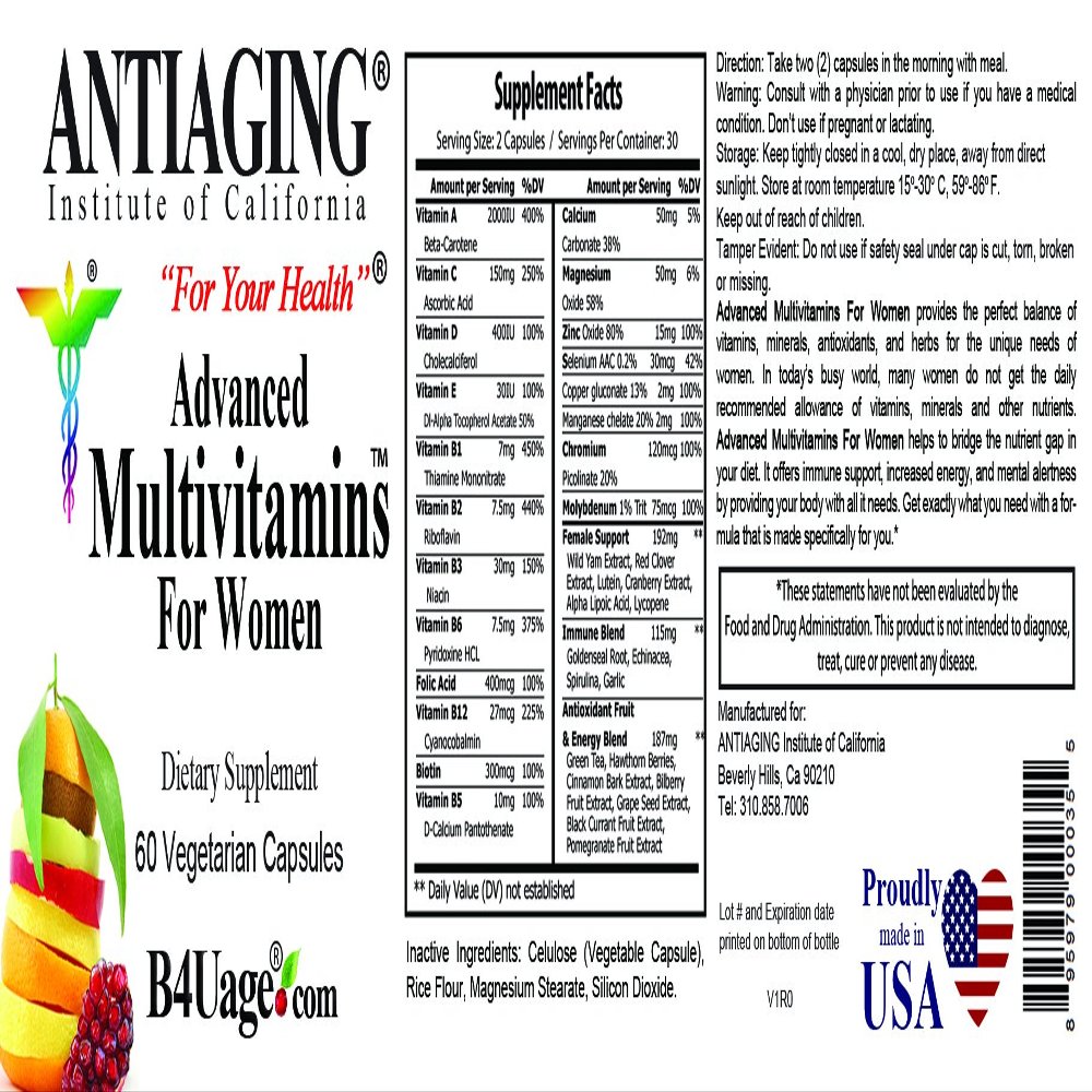 Advanced Multivitamins for Women