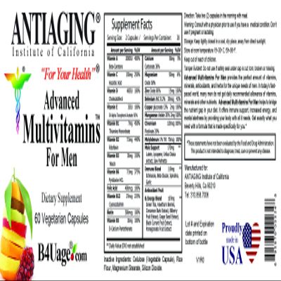 Advanced Multivitamins for Men