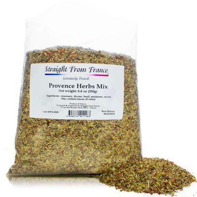 Straight from France Genuinely French, Provence Herbs Mix Seasoning from France 8.8 Oz