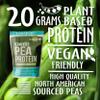 Nutrasumma Pea Protein Powder, Unflavored and Unsweetened Sugar Free Vegan, 100% Plant Based, Non GMO, Gluten Free & Soy Free, 2.14 LB view 2