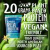 Nutrasumma Pea Protein Powder, Vanilla Vegan Flavor, 100% Plant Based, No Artificial Sweeteners, Non-GMO, Gluten Free & Soy Free, 2 LB view 3