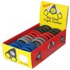 Big Easy Double Blade Cigar Cutters, Assorted Colors (7 Black, 6 Blue, 6 Red, 6 Grey), 25 Per Case view 1