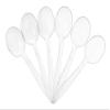 [100 Soup Spoons] Embellish Crystal Clear Disposable Heavy Duty Plastic Spoons, Ideal For Wedding, Catering, Parties, Buffets, Events, Or Everyday Use, view 2