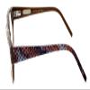 Ernest Hemingway 4654 Designer Reading Glasses in Rose-Snake +1.00 view 3