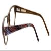 Ernest Hemingway 4654 Designer Reading Glasses in Rose-Snake +1.00 view 4