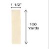 100% Cotton Twill Tape Ribbon 100 YDS/ROLL Made in the USA (1-1/2", Natural) view 3