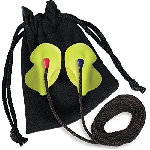 Re Ear DIY (Do-It-Yourself) Custom Molded Earplug Kit with Cord (Yellow)