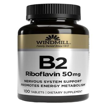 Windmill Vitamin B-2 50 mg Tablets - 100 ea (3 Pack)