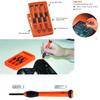 6pcs Precision Screwdrivers with 15 types Eyeglasses Silicone Nose Pads Eyewear Repair Set Kit view 4