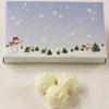 Scott's Cakes White Chocolate Covered Expresso Truffles in a 1 Pound Winter Wonderland Box view 1