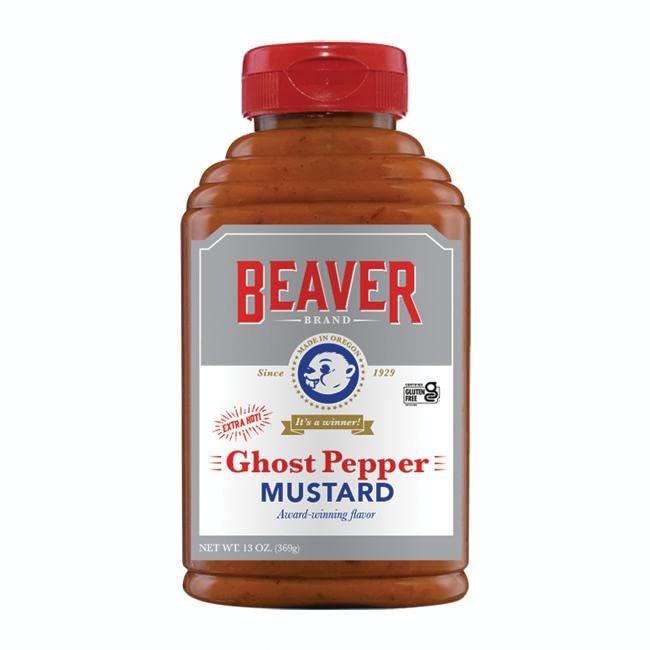 Beaver Extra Hot Ghost Pepper Mustard