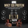 Animal Whey Isolate Protein Powder - Loaded for Pre & Post Workout Muscle Builder and Recovery with Digestive Enzymes for Men & Women - 25g Protein, Great Taste, Low Sugar - Brownie Batter 2 lbs view 2