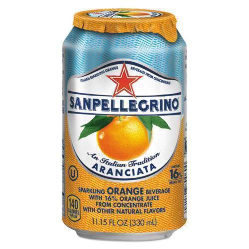 SanPellegrino 041508433457 SanPellegrino Aranciata Beverage, 11.15oz., 12/CT, OE