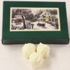 Scott's Cakes White Chocolate Covered Pomegranate Truffles in a 1 Pound Homestead Box view 1