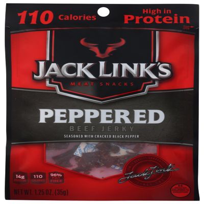 JACK LINKS 10000008421 1.25 oz Pepp Beef Jerky