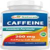 Best Naturals Caffeine Pills 200mg, 120 Count view 1