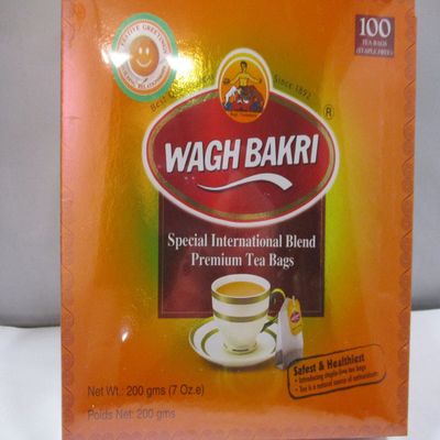 3 PACKS: Wagh Bakri Premium Tea Bags
