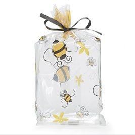 A1 Bakery Supplies Cello Bags a Little Honey Bees Large - Pack of 25 (4 x 2 x 9)