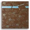 12 x 13" Large Printed Paper Party Supplies Favor Gift Bags with Handle (Chocolate Swirl) view 1