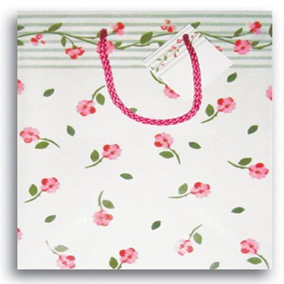 12 x 13" Large Printed Paper Party Supplies Favor Gift Bags with Handle (Posey)