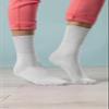 Gentle Grip - 6 Pack of Ladies Diabetic Socks -5-9 us (White) view 4