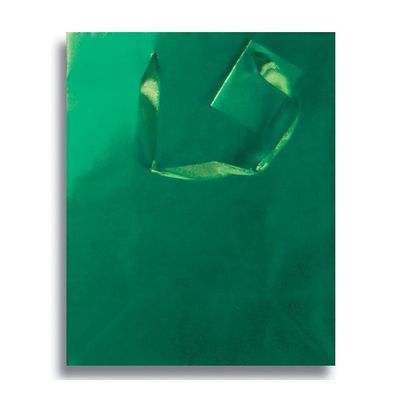 12 x 5" Small Metallic Matte Jewelry Party Supplies Favor Gift Bags w/Handle (Emerald Green)