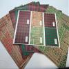 10 Sheet of Mix Designer Luxury Soft touch Foiled Christmas Anytime Giftwrap view 2