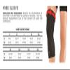 Tommie Copper Women's Performance Knee Sleeves 2.0, Medium, Slate Grey view 4