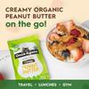 Once Again Organic Peanut Butter Packets - Individual Peanut Butter Packets for Snacks, Travel, Lunches - Single Serve Squeeze Packs - Vegan, Non-GMO, Gluten Free - 1.15 Ounce Packs, 10 Count view 3