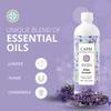 CAPRI ESSENTIALS Dish Soap Liquid, Natural Household Cleaning Supplies, Plant Based Aromatic Dish Detergent, Blend of Essential Oils with Juniper & Chamomile, White Lavender, 16 FL Oz view 2