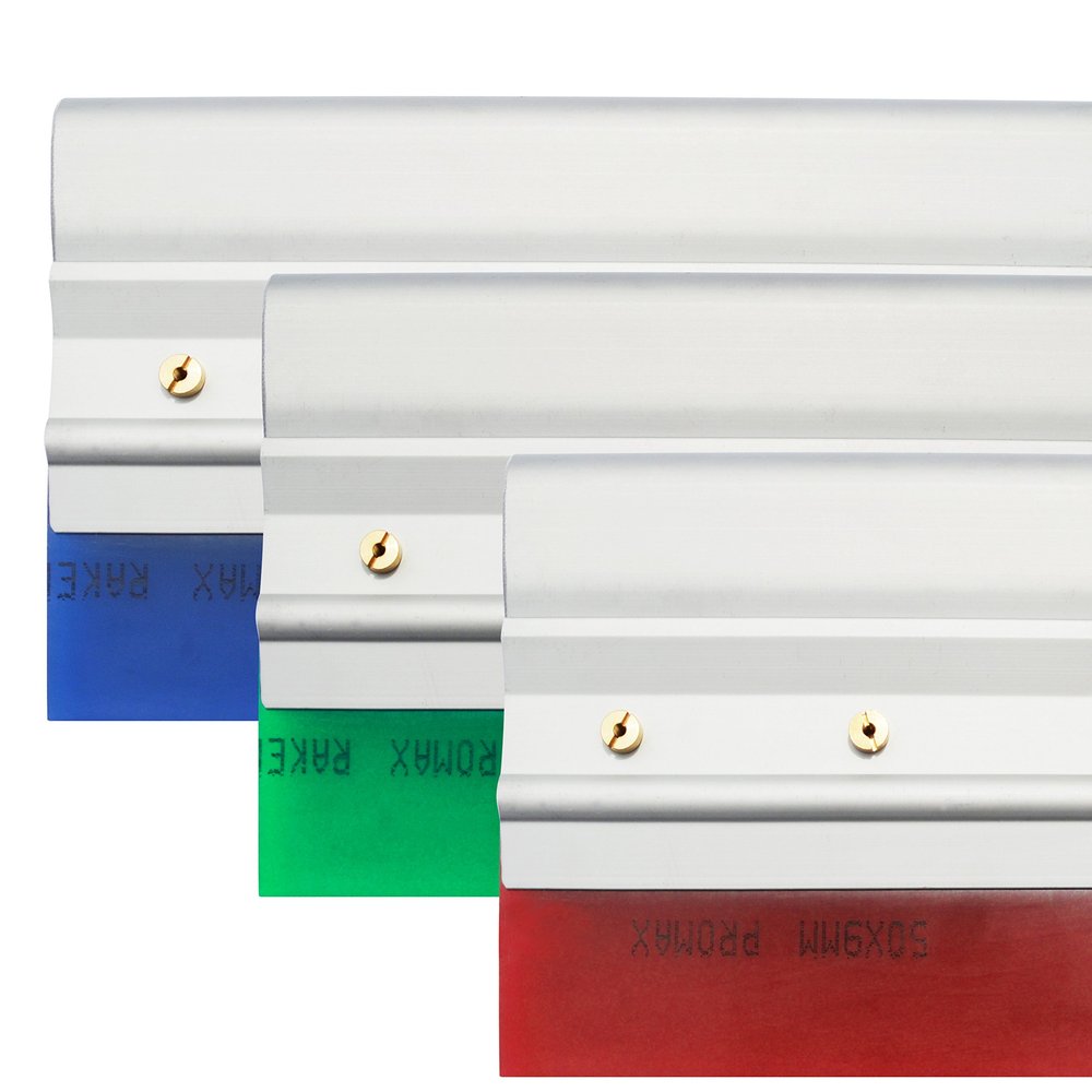 10" - Aluminum Squeegee Handle Set (Single Durometer) (Green 70 Durometer)