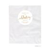 Andaz Press Personalized Dessert Table Party Favor Bags, Thank You for Celebrating With Us, Gold Glitter Print, 24-Pack, Custom For Wedding Baby Shower Graduation Candy Buffet Treat Bags view 2