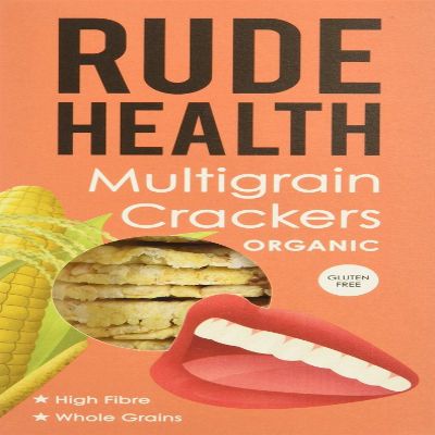 Rude Health Organic Multigrain Crackers 160g (Pack of 4)