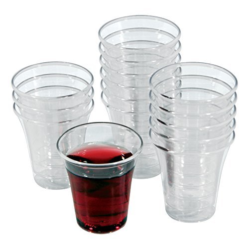 Kingdom BPA Free Plastic Communion Cups 1000 Count, Plastic Disposable Cup Fits Standard Holy Communion Trays